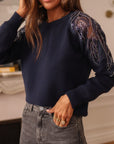 Pull Orane bleu marine