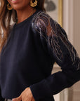 Pull Orane bleu marine