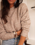 Pull Gaspard taupe