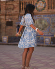 Robe Félicia bleue