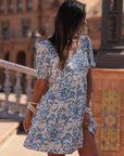 Robe Félicia bleue