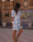 Robe Félicia bleue