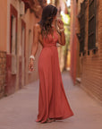 Robe Gilia terracotta