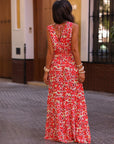Robe Hizia à fleurs