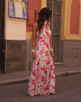 Robe Laly à fleurs
