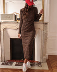 Robe Sélène léopard