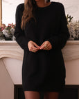Robe pull Amaé noire