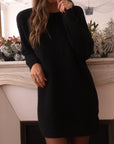 Robe pull Amaé noire