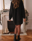 Robe pull Amaé noire