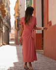 Robe Rhéane rose