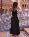 Robe Rio bustier noire