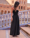 Robe Rio bustier noire