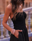 Robe Rio bustier noire