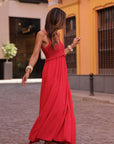 Robe Sya rouge en crochet