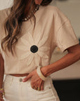 Tee-shirt Sully beige