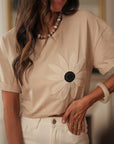 Tee-shirt Sully beige