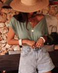 Tee-shirt Diane vert