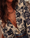 Blouse Beth marine