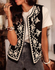 Veste billy noire brodée