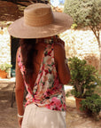 Top Divane à fleurs