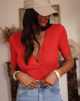 Top Andie rouge