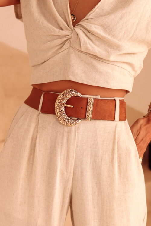 Ceinture Oly camel