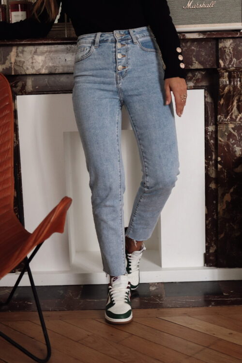 Jean Nolan bleu clair