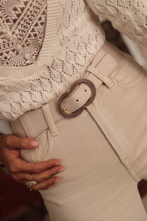 Ceinture Viki écrue