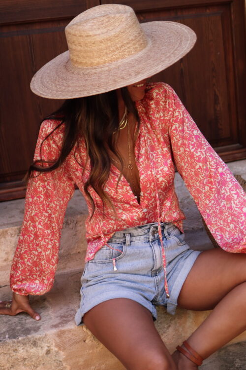 Blouse Hava rose