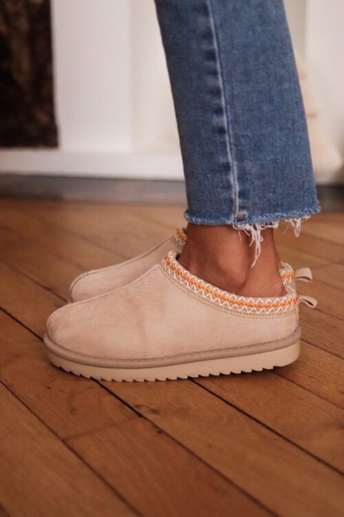 Chaussons Azel beige