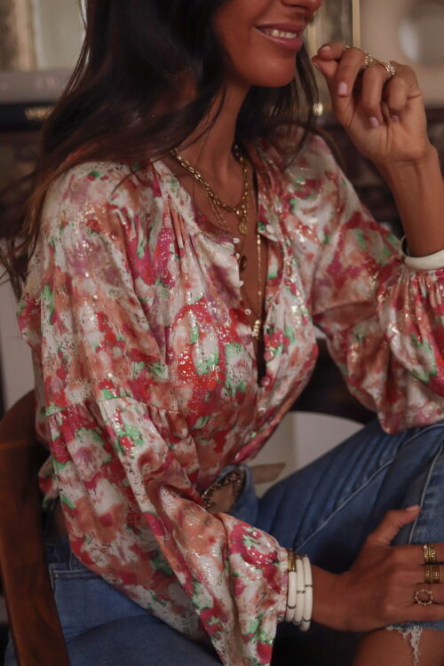 Blouse Wyna terracotta