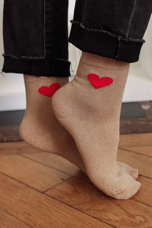Chaussette Cœur