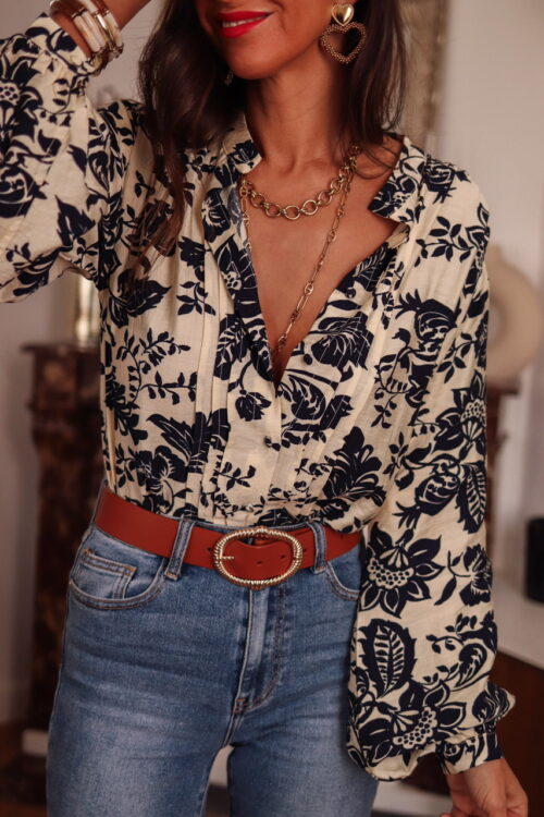Blouse Beth marine