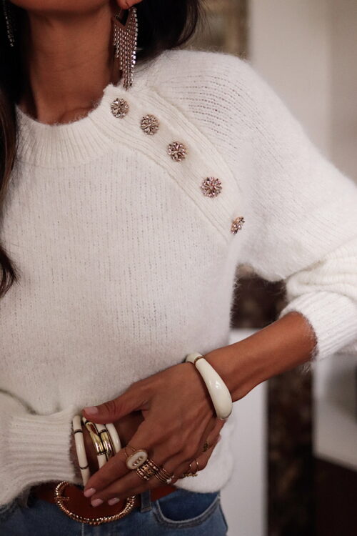 Pull Myla écru