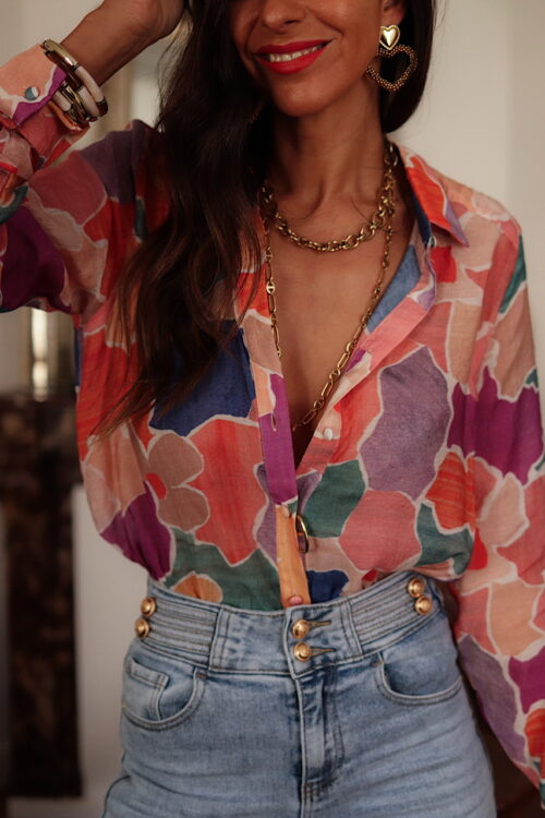 Chemise Fabia rose