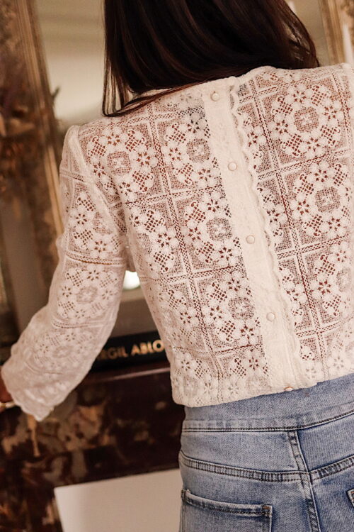 Blouse Cycy écrue