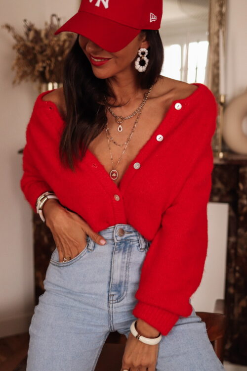 Gilet Abel rouge