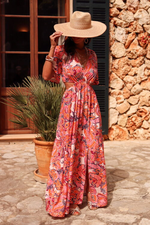 Robe Palerme rose