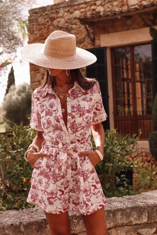Combi-short Fedora violine