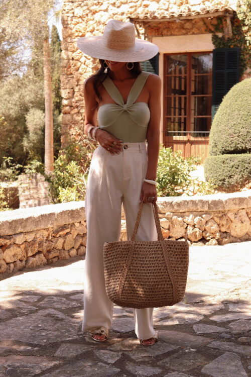 Pantalon Max beige