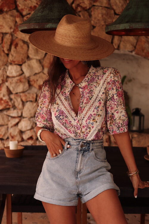 Blouse Lysia parme