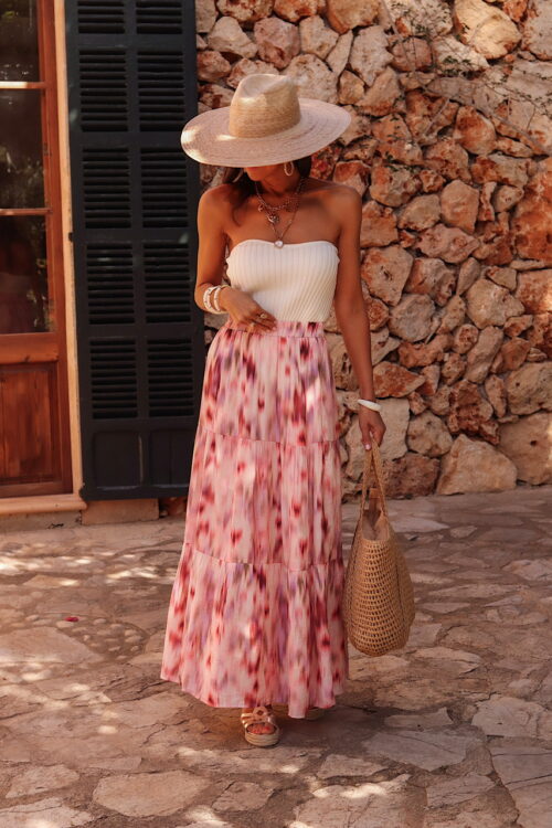 Jupe Paz tie and dye