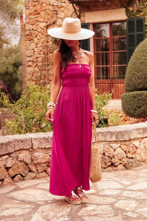 Robe Valentina fuchsia
