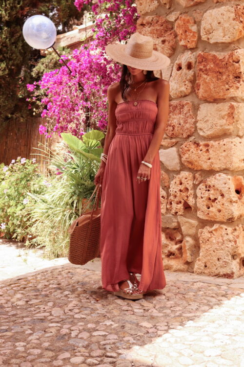 Robe Valentina terracotta