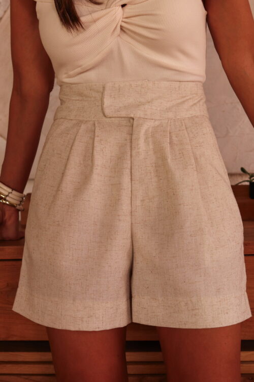 Short Roméo beige