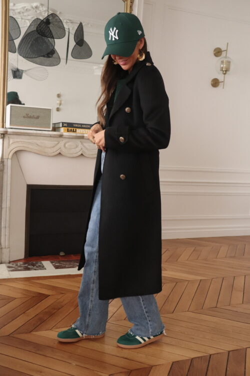 Manteau Apolline Noir