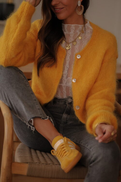 Gilet Will moutarde