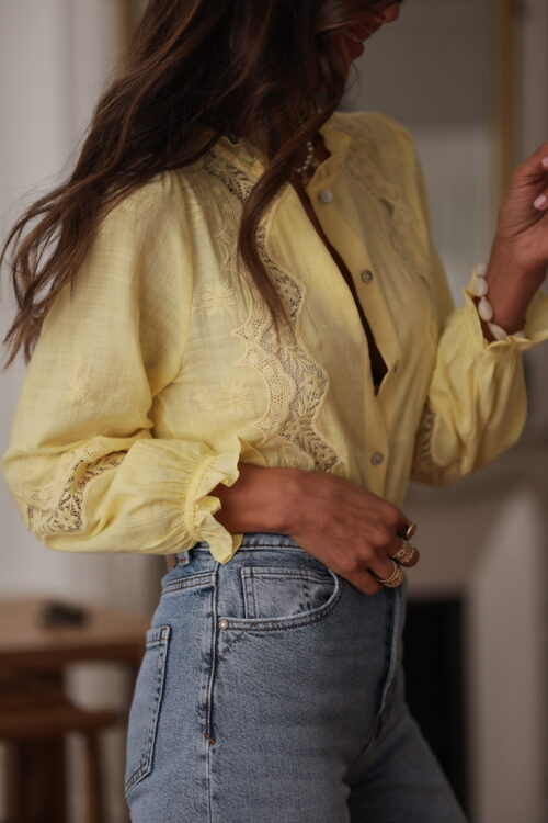 Blouse Catarina jaune