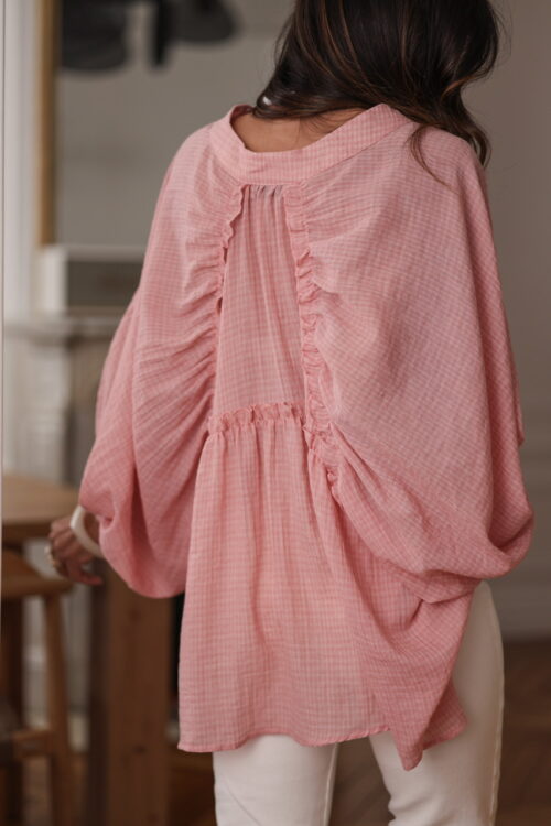 Blouse Ella rose clair