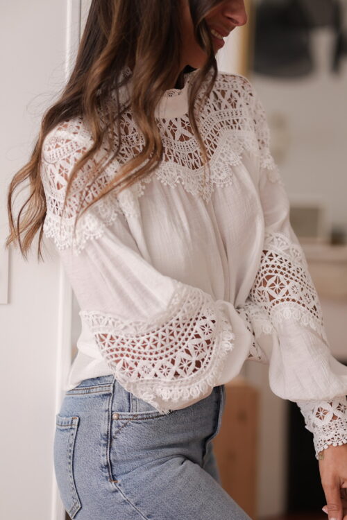 Blouse Juline blanche